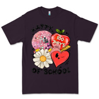 Plum happy 100 days of school Premium Tee - MaliasSmallBusiness