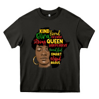 Asphalt black woman africa silhouette Heavy Core Tee - MaliasSmallBusiness