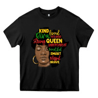 Black black woman africa silhouette Heavy Core Tee - MaliasSmallBusiness