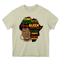 Mossy black woman africa silhouette Heavy Core Tee - MaliasSmallBusiness