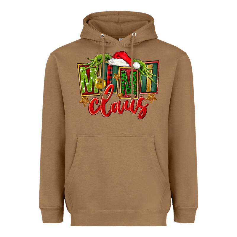 Christmas Mimi Claus Heavyweight Hoodie by FaDigitalArtStudio | Teevron