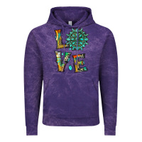 Cloud Purple love with gemstone Vintage Hoodie - Artiststas