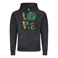 Vintage Black love with gemstone Vintage Hoodie - Artiststas