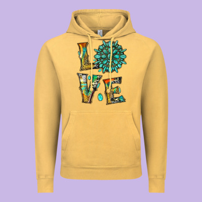 Love With Gemstone Vintage Hoodie Designed By Artiststas