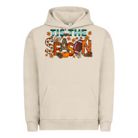 Pigment French Oak tis the season football Urban Hoodie - RacoonDesign