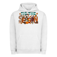 Pigment Lunar Rock tis the season football Urban Hoodie - RacoonDesign