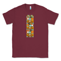 Burgundy fall gnomes pen wrap Classic Tee - Artiststas
