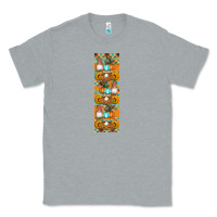 Heather Grey fall gnomes pen wrap Classic Tee - Artiststas