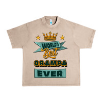 French Oak world's best grampa ever Urban Heavy Tee - Jasminsmagicworld