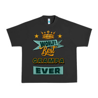 Pigment Black world's best grampa ever Urban Heavy Tee - Jasminsmagicworld