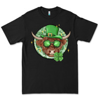 Black st. patrick's day heifer Premium Tee - MaliasSmallBusiness