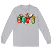 Moon Dust Fruits coffee cups Long Sleeve Tee - NancyCooperArtShop