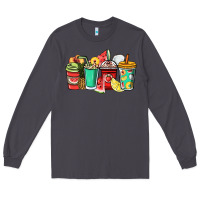 Smoke Fruits coffee cups Long Sleeve Tee - NancyCooperArtShop