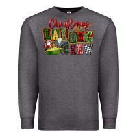 Charcoal Heather Christmas baking crew Premium Sweatshirt - FaDigitalArtStudio