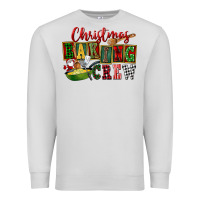 Dove Grey Christmas baking crew Premium Sweatshirt - FaDigitalArtStudio