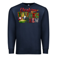 Navy Christmas baking crew Premium Sweatshirt - FaDigitalArtStudio