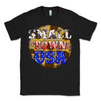 Black small town usa Classic Tee - JahusDesignShop