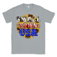 Heather Grey small town usa Classic Tee - JahusDesignShop