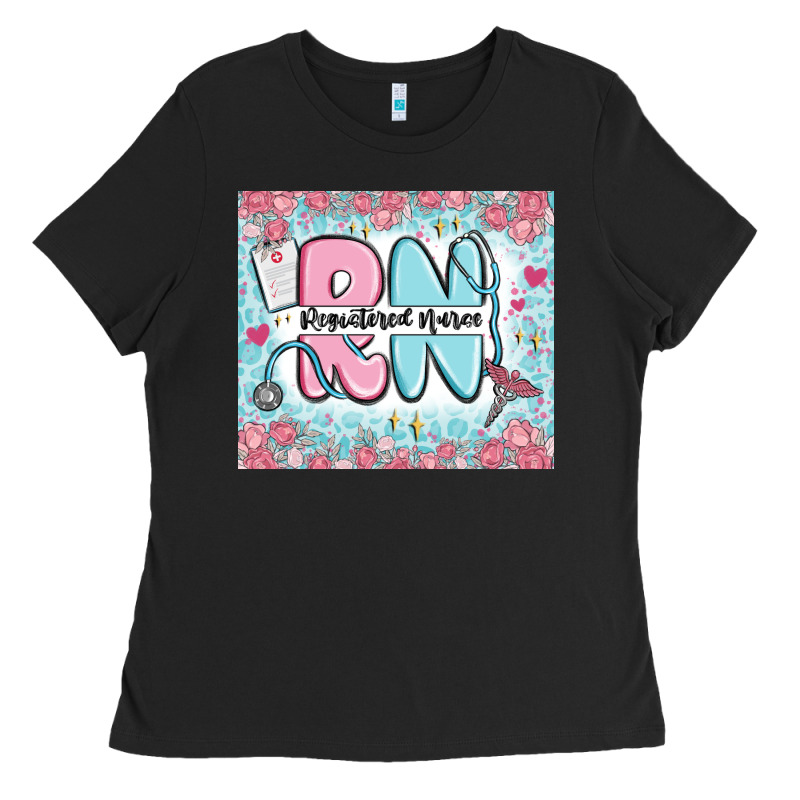 Registered Nurse Rn Ladies Tee by MaliasSmallBusiness | Teevron