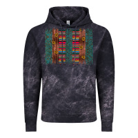Cloud Black sunflower serape brush stroke Vintage Hoodie - Artiststas