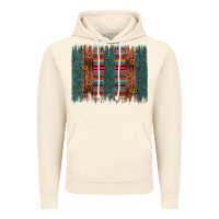 Vintage Artic sunflower serape brush stroke Vintage Hoodie - Artiststas