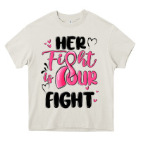 Cream her fight is our fight Heavy Core Tee - MaliasSmallBusiness