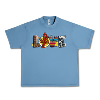 Pebble Blue love crawfish western mardi gras Urban Heavy Tee - Jasminsmagicworld
