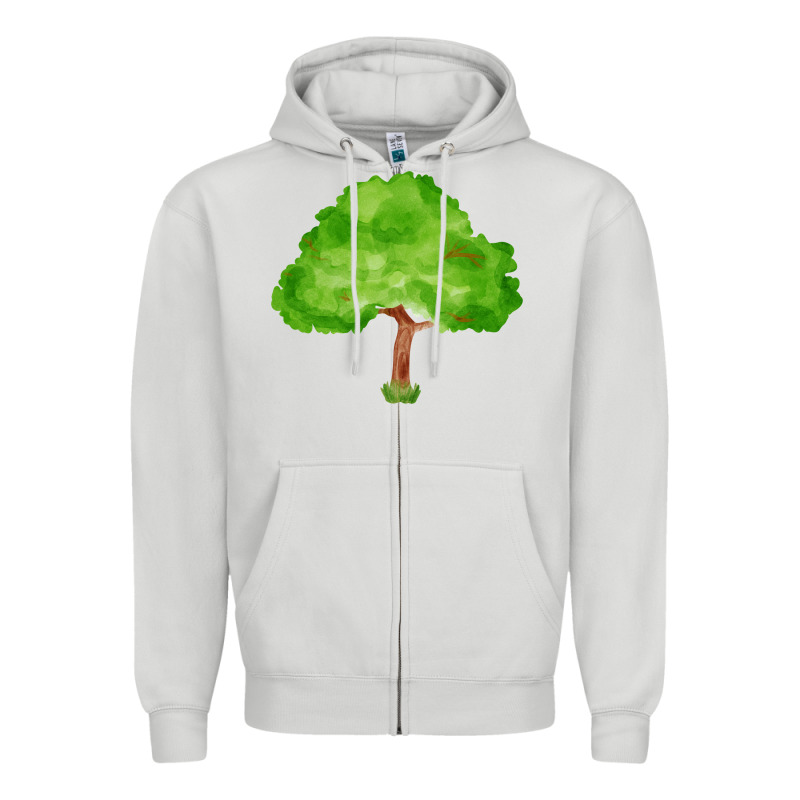 Tree Fa Element 1 Zipper Hoodie by FaDigitalArtStudio | Teevron
