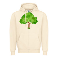 Sandshell tree fa element 1 Zipper Hoodie - FaDigitalArtStudio