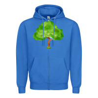 True Royal tree fa element 1 Zipper Hoodie - FaDigitalArtStudio
