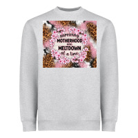Heather Grey surviving motherhood one meltdown at the time Heavyweight Sweatshirt - TumblerDesignByShophia