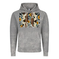Cloud Rock sunflower cowhide brush stroke Vintage Hoodie - Artiststas
