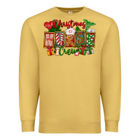 Antique Gold Christmas Nurse Crew Premium Sweatshirt - FaDigitalArtStudio