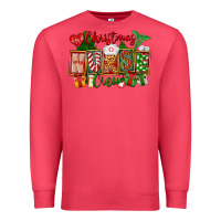 Cardinal Christmas Nurse Crew Premium Sweatshirt - FaDigitalArtStudio