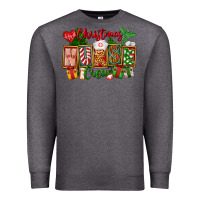 Charcoal Heather Christmas Nurse Crew Premium Sweatshirt - FaDigitalArtStudio