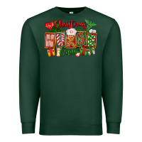 Sports Green Christmas Nurse Crew Premium Sweatshirt - FaDigitalArtStudio