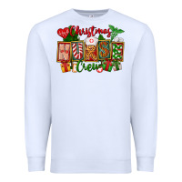 White Christmas Nurse Crew Premium Sweatshirt - FaDigitalArtStudio