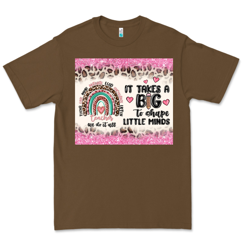 It Takes A Big To Shape Little Minds Premium Tee by MaliasSmallBusiness | Teevron