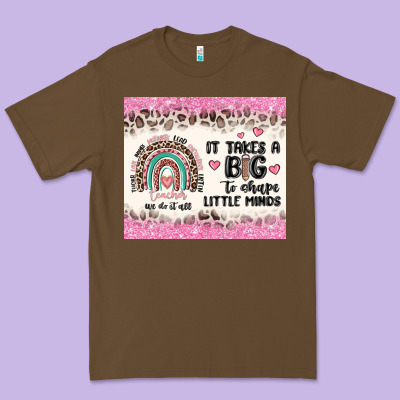 It Takes A Big To Shape Little Minds Premium Tee Designed By Maliassmallbusiness