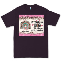 Plum it takes a big to shape little minds Premium Tee - MaliasSmallBusiness