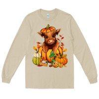 Mushroom Fall Autumn heifer pumpkin Long Sleeve Tee - RanaPortraitStore