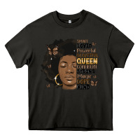 Asphalt afro woman smart loved powerful Heavy Core Tee - MaliasSmallBusiness