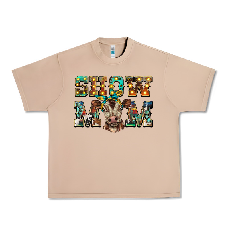 Show Mom Brown Calf Urban Heavy Tee by BarkalooDesign | Teevron