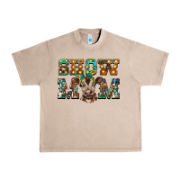 French Oak show mom brown calf Urban Heavy Tee - BarkalooDesign