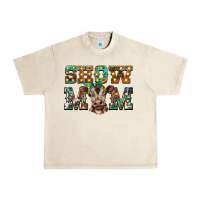 Sandshell show mom brown calf Urban Heavy Tee - BarkalooDesign