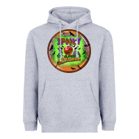Heather Grey Spooky Teacher Heavyweight Hoodie - BundleAndBundleShop