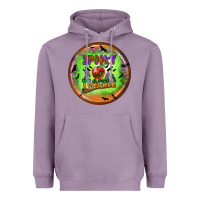 Lavender Spooky Teacher Heavyweight Hoodie - BundleAndBundleShop