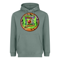 Sage Spooky Teacher Heavyweight Hoodie - BundleAndBundleShop