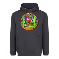 Smoke Spooky Teacher Heavyweight Hoodie - BundleAndBundleShop