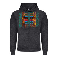 Sunflower Serape Brush Stroke Vintage Hoodie | Teevron